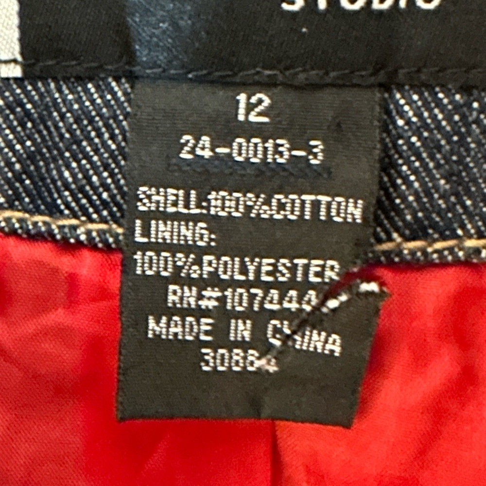 Boston Design Studio denim jacket size 12 - Picture 10 of 10